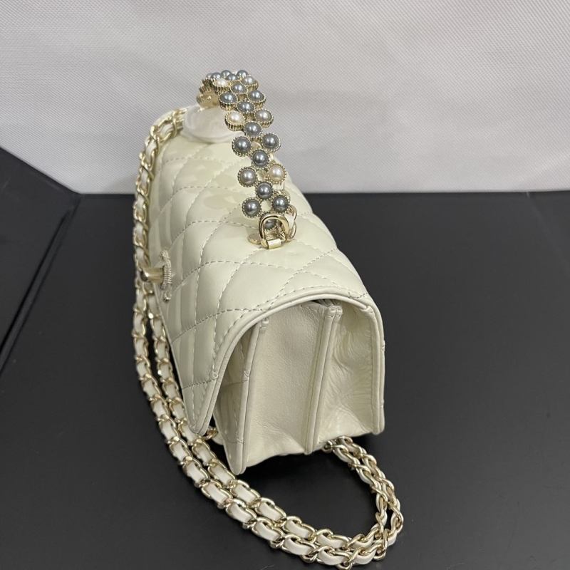 Ch**el top handle bags